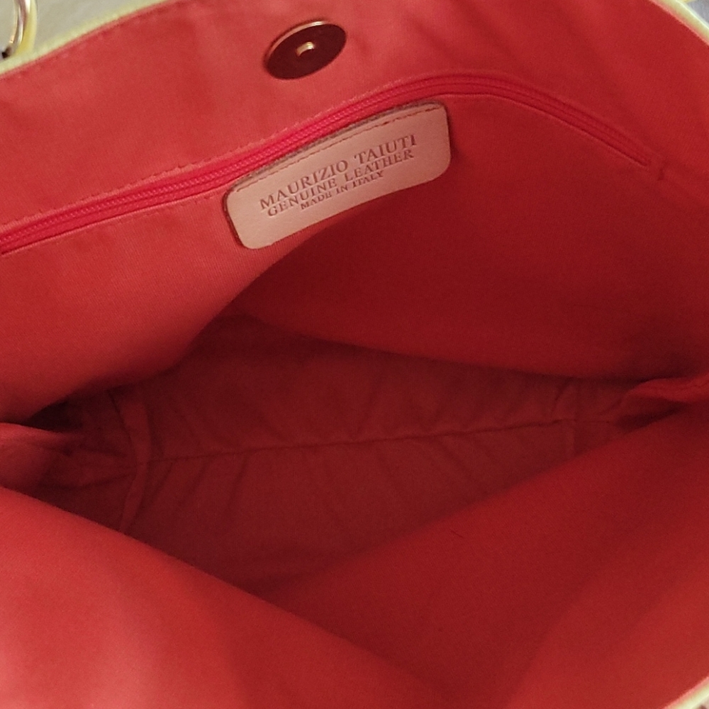 MAURIZIO TAIUTI LEATHER BAG - Picture 8 of 12